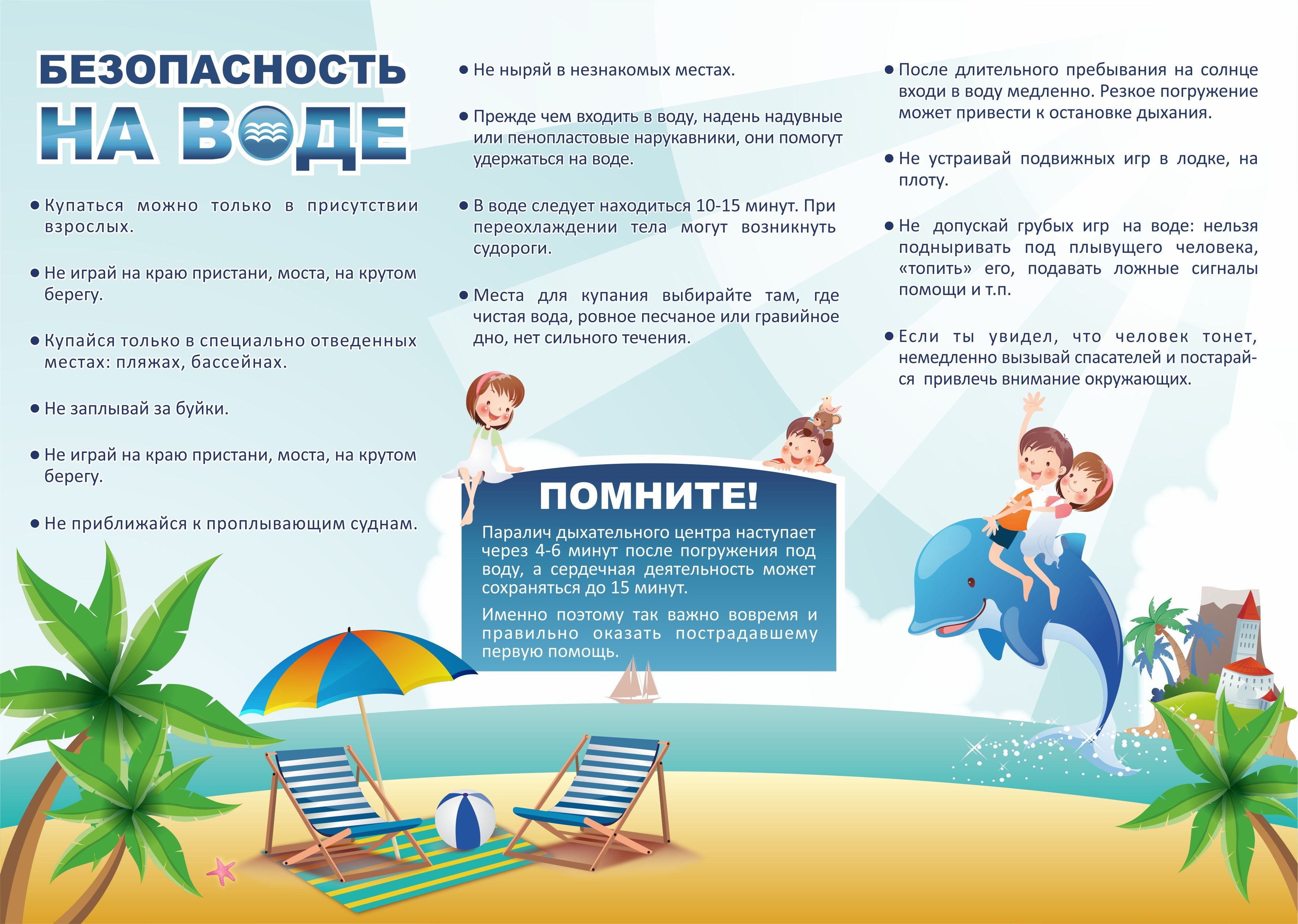 Внимание! Безопасность на воде.